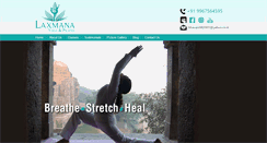 Desktop Screenshot of laxmanayoga.com